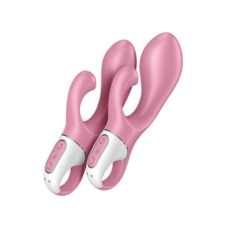 Satisfyer Air Pump Bunny 2 - Light Red