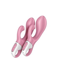 Satisfyer Air Pump Bunny 2 - Light Red